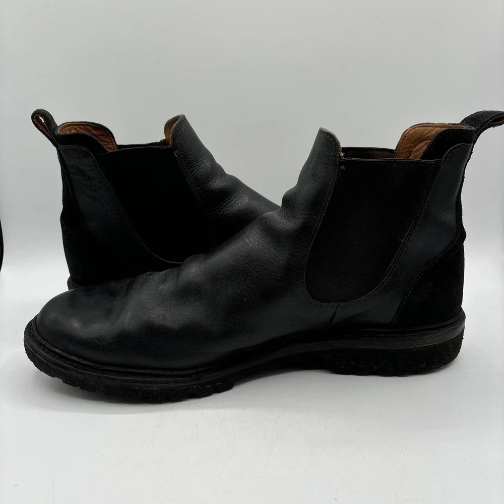 Allen Edmonds Discovery Chelsea Boots Men's Size 13 D Black Leather 4939 $425